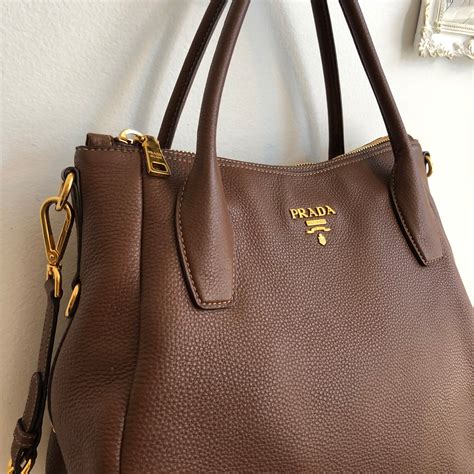 brown prada handbag